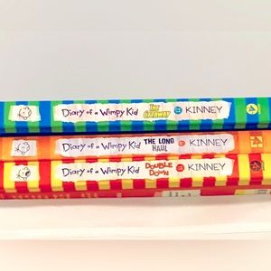 Set of 3 Diary of a Wimpy Kid books